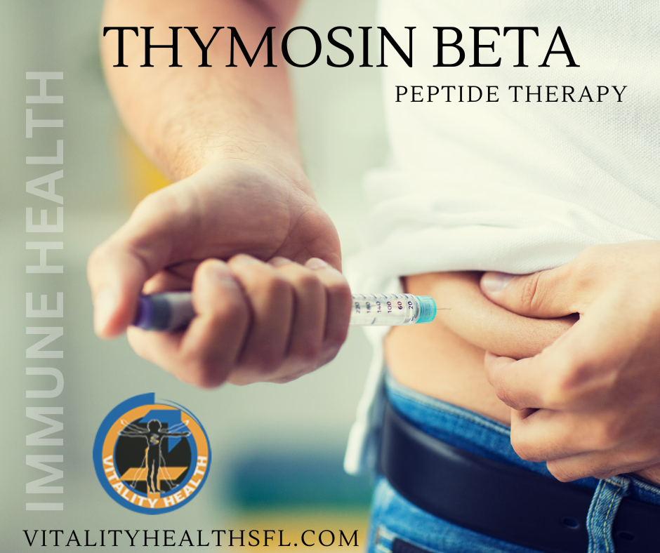 Thymosin BETA peptide available at Vitality health SFL