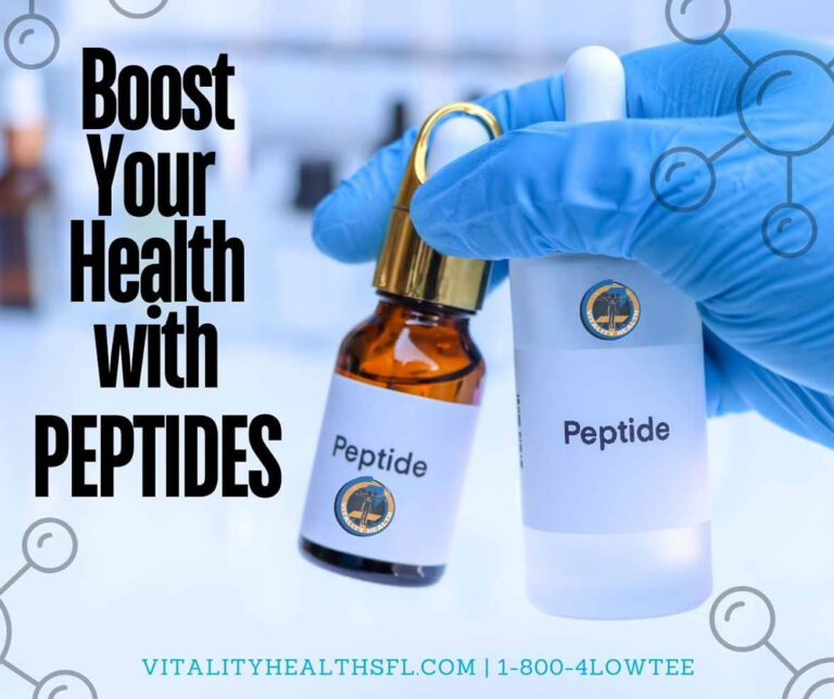 Peptide Therapy Treatment Programs - Vitality Healthy of SFL