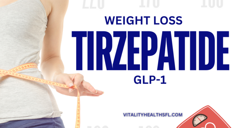 Tirzepatide weight loss glp-1 Vitality health SFL